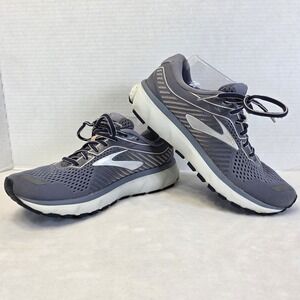Brooks Ghost‎ 12 Running Shoes Sneakers Granite Women's 8.5 M Heather Gray Blue